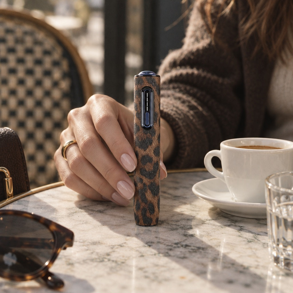 Funda Lune en una mesa de café